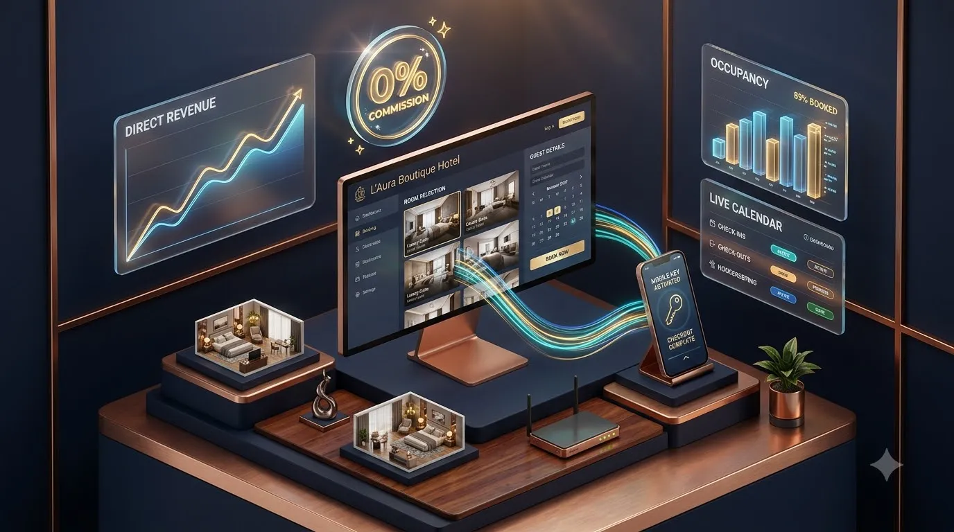Why Hotels Need a Modern Hotel Booking Management Website in 2026